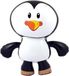 Henbrandt Opblaasbare Pinguïn - Wit/Zwart - 56 cm