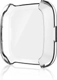 By Qubix Qubix - Fitbit Versa 1 Soft TPU Case (Volledig Beschermd) - Transparant