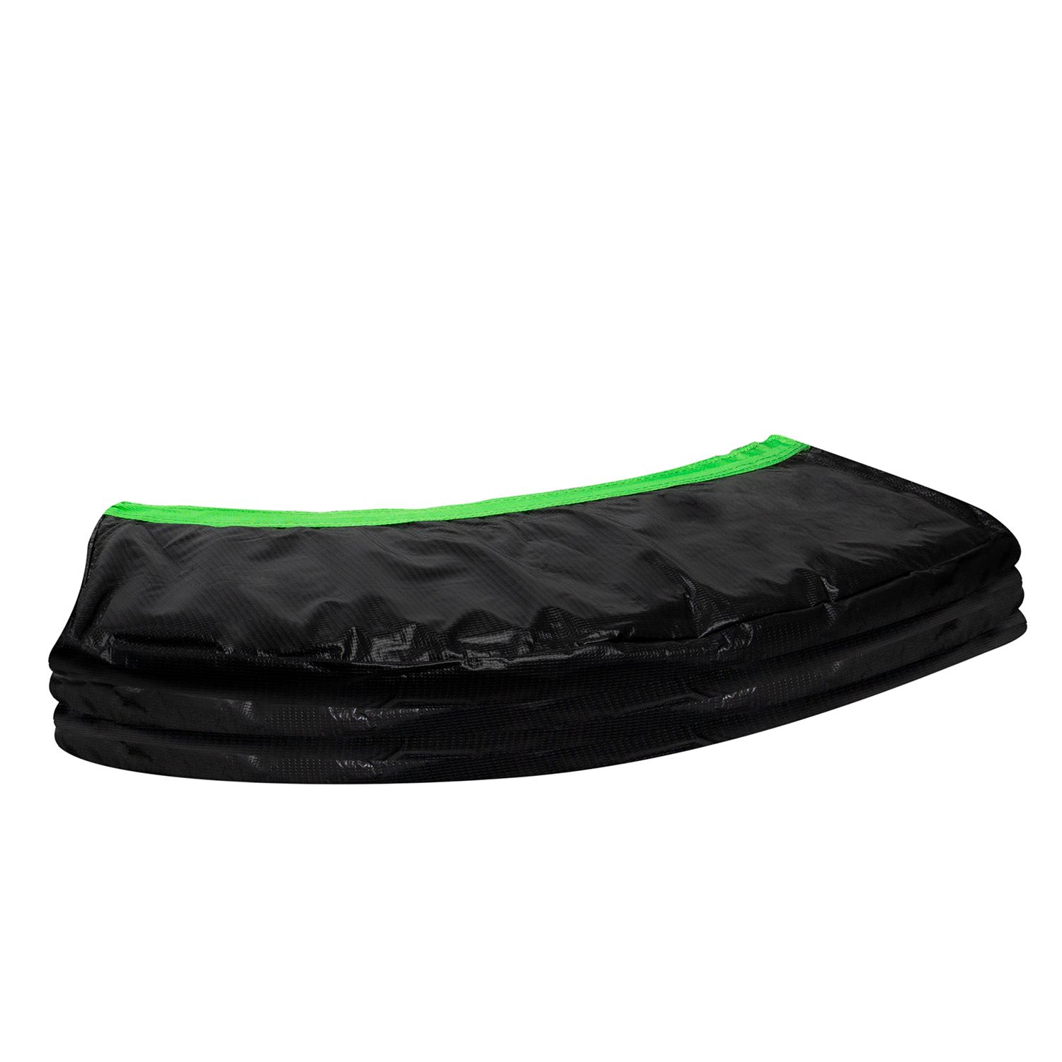 VirtuFit Trampoline Beschermrand - Zwart / Groen - 251 cm - 15 mm dik