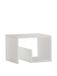 FMD Mike bijzettafel Mike B/H/D 59,0 x 38,0 x 36,0 cm, wit