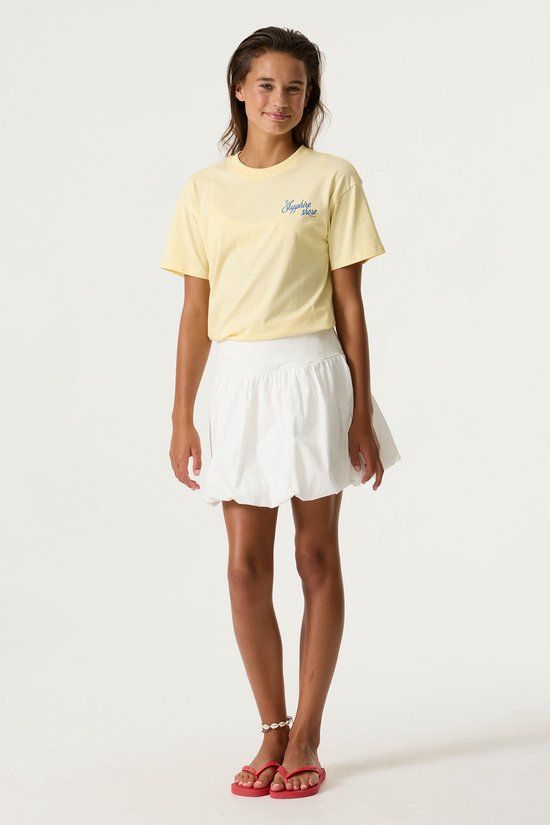 Garcia Meisjes Effen Rok Wit