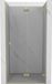 Mexen Lunar-F porte pliante douche droite 75 cm, transparent, or brossé
