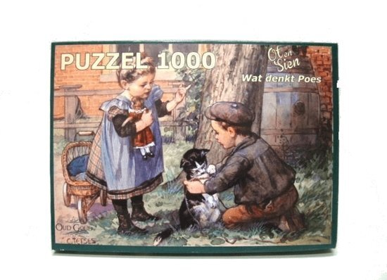 - Ot En Sien Puzzel - Wat Denkt Poes 1000p