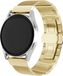 Strap-it Samsung Galaxy Watch 42mm stalen Milanese band - goud