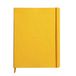 RHODIA 117716C - Soepel Schrift Jonquille - A4+ - 22 x 29,7 cm - Gelijnd - 160 Afscheurbare pagina's - Clairefontaine Ivoor Papier 90 g/m² - Leeslint, Elastieksluiting - Imitatieleer