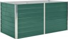 vidaXL Jardinière surélevée 160x80x77 cm acier galvanisé vert