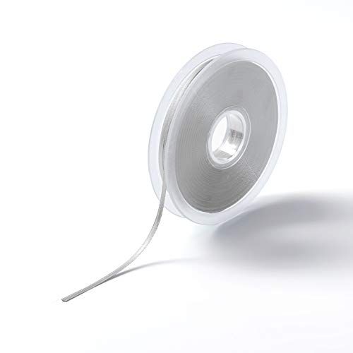 Prym 982206 Satijnen lint 3 mm zilver, 100% PES