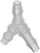 NeoLab 2-0958 Y-slangconnector voor 3,2-4,2 mm, PP, autoclav. (verpakking van 10 stuks).