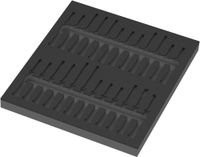 Wera 9815 Thermogevormde spons voor Kraftform schroevendraaier Micro Set 1
