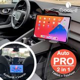 GOOS-E Tablet houder auto + Telefoonhouder auto PRO (6-14 inch)