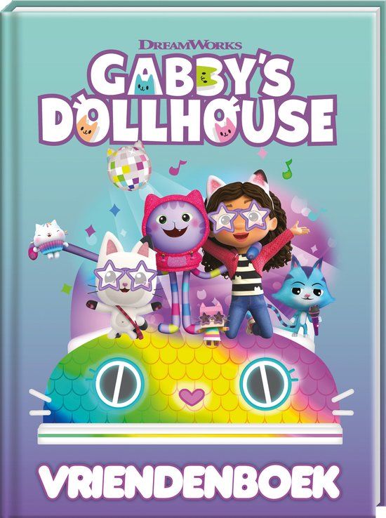 Interstat Gabby's Dollhouse - Vriendenboekje - 80 pagina’s - Hardcover