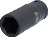 KS Tools 515.1122-E 1/2" Dopsleutel, zeskant, kracht lang, 22mm, Hanger