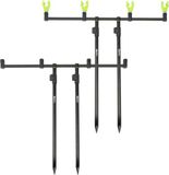Eurocatch Faith Goalpost Set 4 Rod - Banksticks - Buzzerbars - Beetmelders - Hengelsteun - Karper