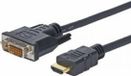 VivoLink PROHDMIDVI2 video kabel adapter 2 m HDMI DVI-D Zwart