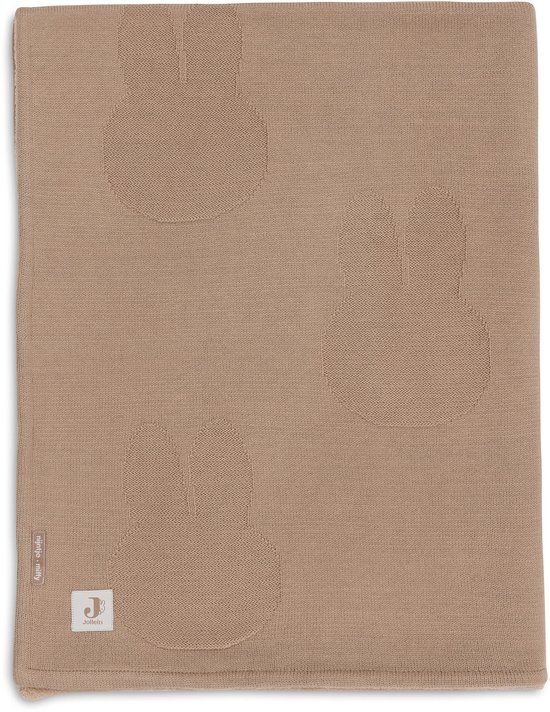 Jollein Baby Deken Wieg - 75x100cm - Miffy - Biscuit/Velvet