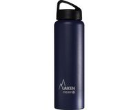 Laken Thermofles dubbelwandig RVS 1 liter - blauw