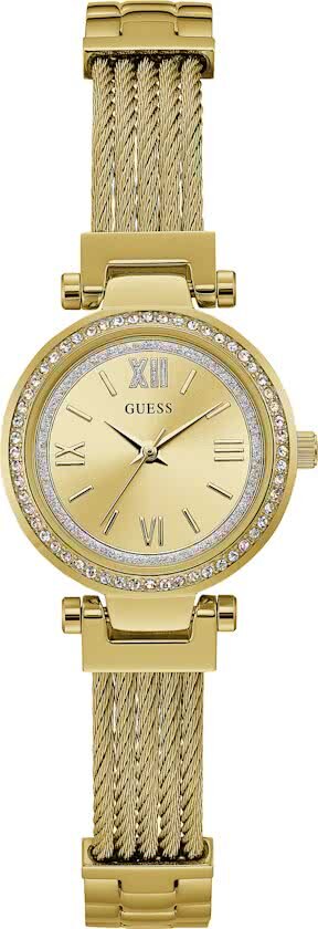 Guess Watches W1009L2 - Horloge - Dames - Staal - Goudkleurig - ? 27 mm