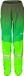 AGU Commuter Impact - Regenbroek - Fietsbroek - Hi-vis Neon Groen - Waterdicht - Met Heup- en Kniebescherming - Reflecterend - Geïntegreerde Overschoenen - Unisex - S