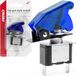 AMiO Inbouw TOP GUN Interrupteur 12/24V - 20A avec Éclairage Bleu