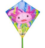 HQ Invento HQ Kindervlieger Eddy Axolotl 100067 Roze 68 x 68 cm + 200 cm staart