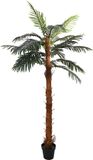 vidaXL Kunstmatige Cocuspalm Boom Groen 70 x 20 x 200 cm