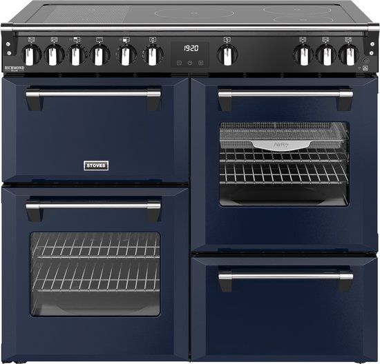 Stoves 444412024 Range Cooker Electric Induction 5 Zones Blue