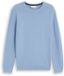 Tom Tailor Gebreide trui van katoen Maat XXXL Pale Blue Mélange