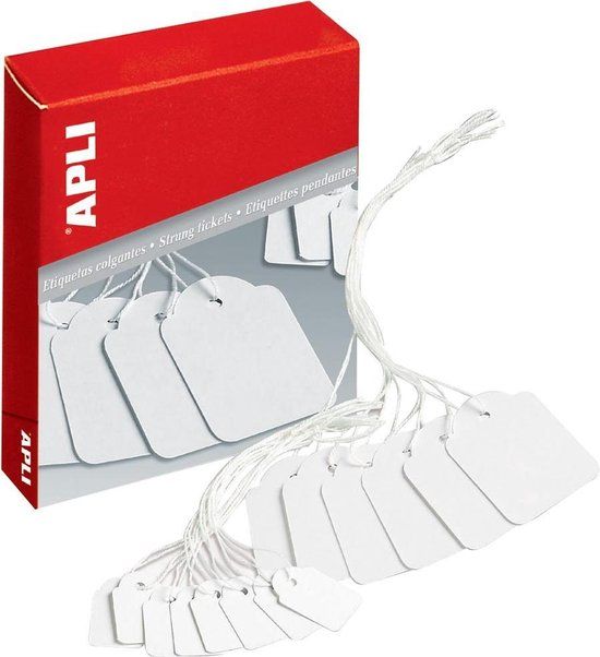 Apli draadetiketten ft 8 x 19 mm (381) - 1000 stuks
