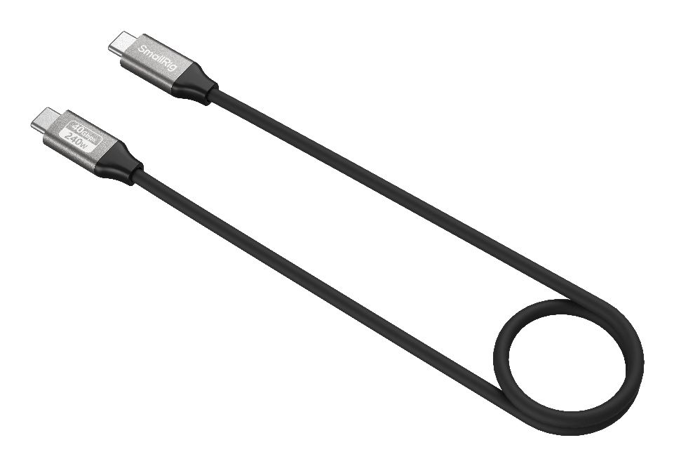 SmallRig 5074 USB-C Cable - 0.6m - USB 2.0 - Black/Grey