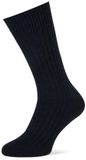 Stapp Rode Atlas 26305-999 Sokken Wol Gestreept Unisex Volwassenen Maat 46/47 Zwart