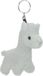 Merkloos / Sans marque Cornelissen Natierliche Geschenke Gmbh Alpaca mini knuffel sleutelhanger 12 cm wit