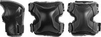 Rollerblade Kniebeschermers Zwart - grijs XL
