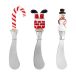 Bloomingville Misa set de couteaux à beurre Rouge, 3 pièces, 16,5 cm