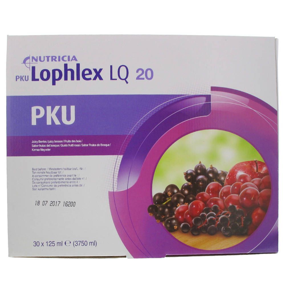 Nutricia Milupa P K U Lophlex Lq10 Juicy Bes 3750 ml