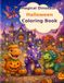 Magical Dinosaurs Halloween Coloring Book