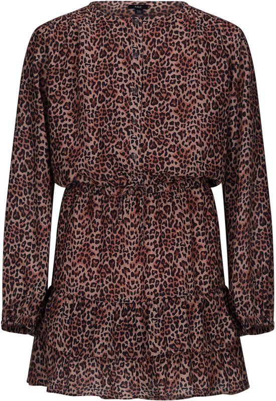 NoBell winter jurk meisjes - bruin - Mayal