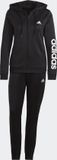 Adidas Sportswear Essentials Logo French Terry Trainingspak Dames Zwart