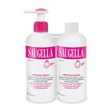 Saugella Girl Zachte intieme reiniging, pH 4,5, met malven- en goudsbloemeextracten, geschikt vanaf 3 jaar in de puberteit, tegen jeuk en brandwonden, 2 verpakkingen van 200 ml