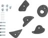 DICE-Outdoor Dice klimstenen set antraciet