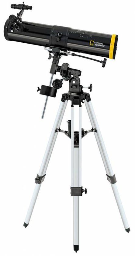 National Geographic 76/700 Spiegel Telescoop - Reflector Telescope with Equatorial Mount