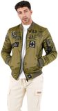 Sixth June Bomberjack Kaki Polyester Heren Maat M
