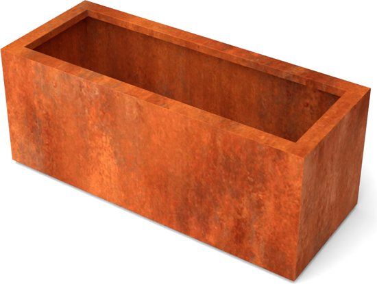 Geroba Artesa Rechthoekige plantenbakken Cortenstaal 1200x500x600 mm