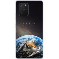 Samsung Galaxy S10 Lite Earth Bedrukt siliconen hoesje