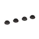 TEAM LOSI RACING 4 mm Low Profile Gekartelde moeren (4)