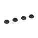 TEAM LOSI RACING 4 mm Low Profile Gekartelde moeren (4)