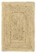 HAMID Alhambra Jute tapijt, natuurlijke kleuren, 100% jutevezel, handgevlochten, tapijten voor woonkamer, eetkamer, slaapkamer, hal, natuurlijke kleuren (40 x 60 cm)