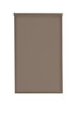 Estoralis Dracarys Rolgordijn met modern design, zonder boren, effen, kleur: hazelnoot, 40 x 180 cm