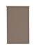 Estoralis Gove Rolgordijn, modern design, zonder boren, doorschijnend, glad, hazelnoot, 65 x 180 cm