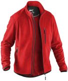 KÜBLER WEATHER 12425369 Fleece Werkjas Heren Middelrood
