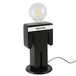 Pantone by Homemania 7002-9005-ERPN Homemania vloerlamp, bureau, nachtkastje, zwart, wit, hout, 15 x 15 x 26 cm, 1 x E27, max. 100 W